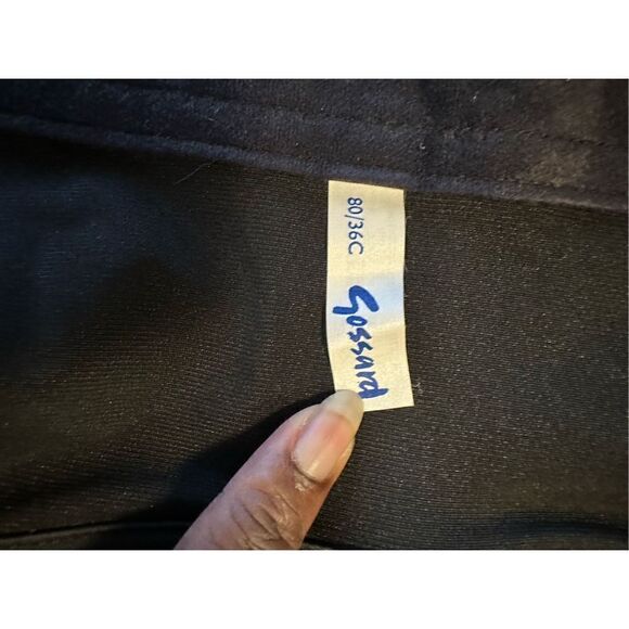 Gossard Vintage Cage Front Lace Trim Corset - Picture 11 of 12